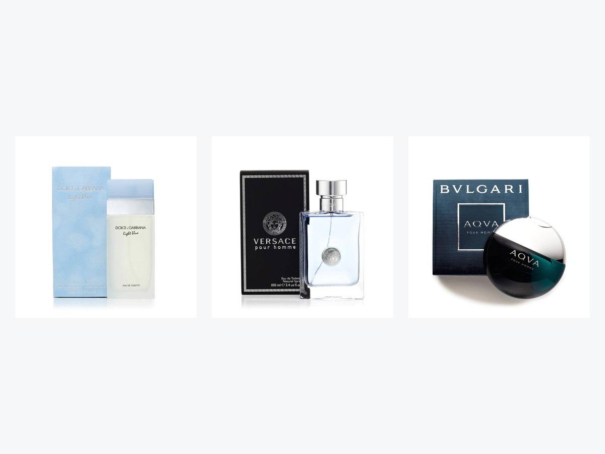 Curated fragrance collection